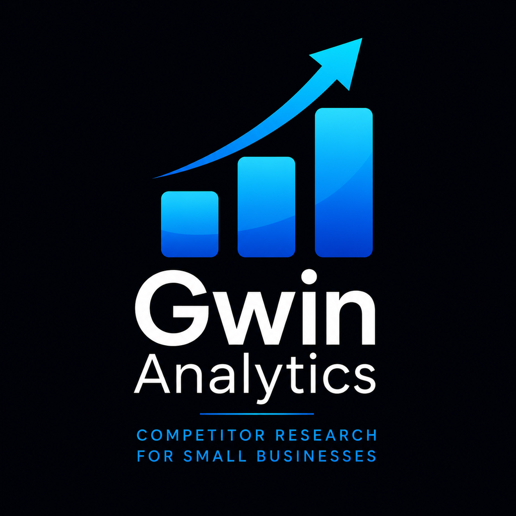Gwin Analytics — Competitor Research for Small Businesses